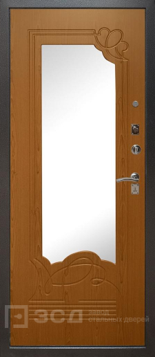 Фото «Дверь с шумоизоляцией и зеркалом №18»